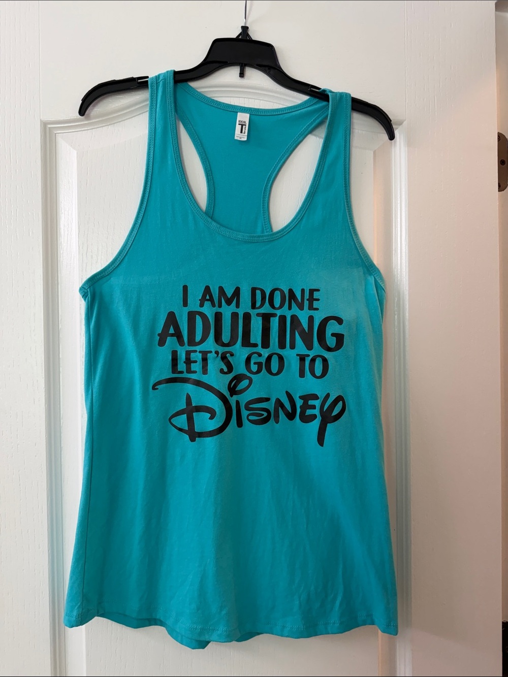 Turquoise Disney Graphic Tank Top